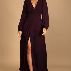 Lulu’s Purple Formal Dress